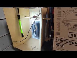 DIY Powder coating booth with Eastwood gun