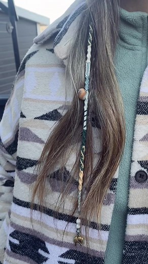 Unique Micro Macrame Hair Jewelry: Atebas Addiction