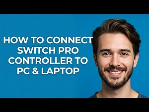 How To Connect Switch Pro Controller To Pc & Laptop - UPDATED!