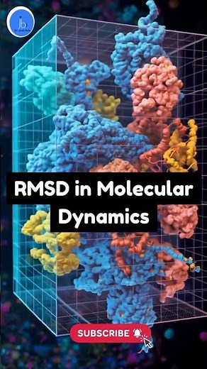 RMSD in Molecular Dynamics | How to Check Protein Stability Quickly #bioinformatics #chemistry