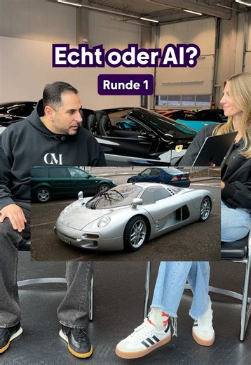 Gibt es das Auto wirklich oder ist das Bild KI? Wir lieben es doch alle zu testen, wie gut @Omid Mouazzen die Autowelt kennt. Dieses Mal haben wir ihm deshalb ein paar Anzeigen rausgesucht und das eine oder andere KI Bild dazu gemixt - erkennt er, welches echt ist? Vertrau dir. Du hast ja uns. #ki #omid #quiz #autoanzeigen #cartok