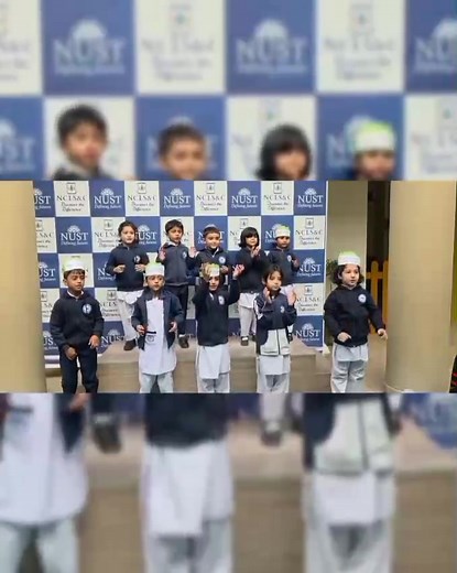 Assembly presentation by Prep Unity. Topic: Positive thinking | NUST Creative Learning School and College