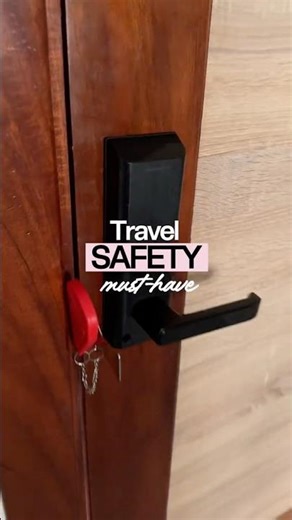 Solo travel safety must-haves #solotravel #safetytips #travelsafetytips #solofemaletraveler