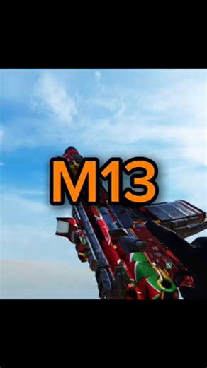 BEST M13 Gunsmith (No laser with Silencer) #shorts #codm #codmobile #codmobileclips