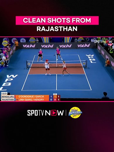 #Pickleball 🏓 – Caught right at the net, no escape! 📺 Download and watch the World Pickleball League on #SPOTVNOW onelink.to/spotvsea