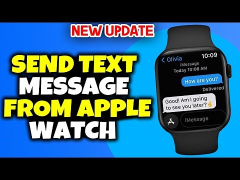 How to send text message from apple watch 2025 | Full Guide