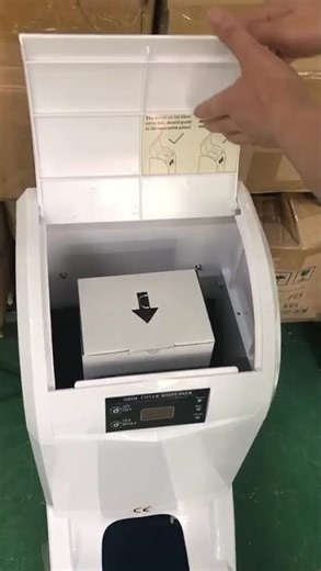 Automatic shoe cover Dispenser #shoecover #disposable