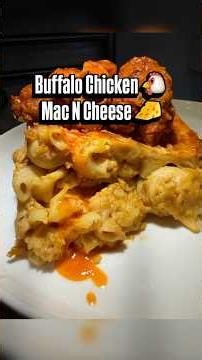 Buffalo Chicken Mac N Cheese 🐔🧀