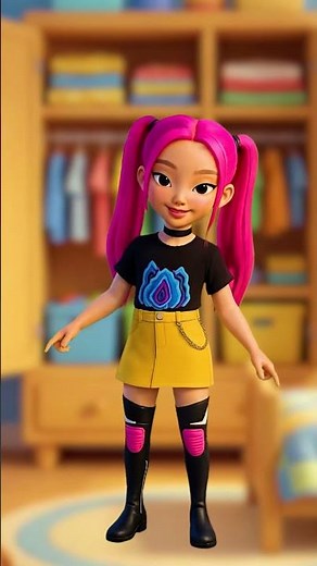Get Ready with Me Like an K-POP Idol! 🎤🌟 Fun School Prep! 🏫