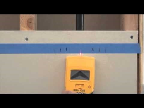 How to Use a Zircon MultiScanner Pro SL Stud Finder/Wall Scanner to Find Wall Studs