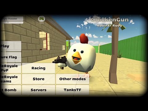 Chicken Gun : First time to play 😅 not a easy mode #trending #pvp