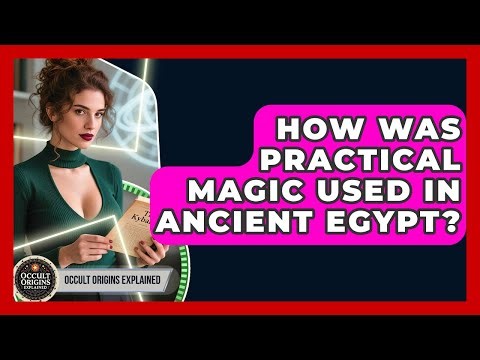 How Was Practical Magic Used In Ancient Egypt? - Occult Origins Explained