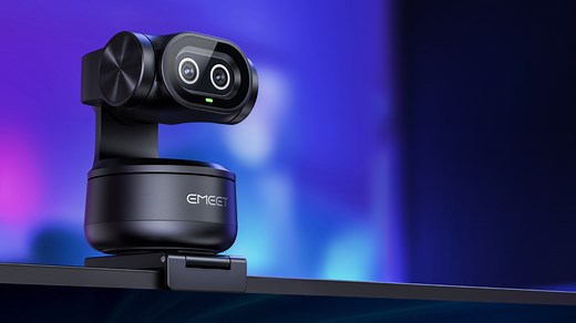 Work and Livestream Like a Pro With the EMEET 4K PIXY Webcam