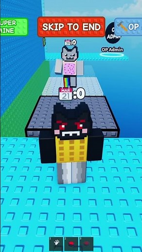 Tac Nayn troll Nyan Cat with IQ😂😂