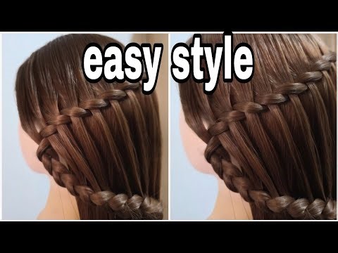 Easy Waterfall Braid Tutorial for Beginners | Stunning Step by Step Hairstyle