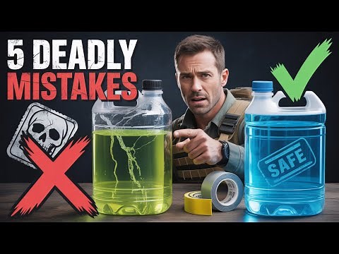 5 Deadly Water Storage Mistakes That Could Kill Your Family