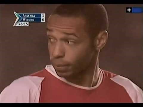 Thierry Henry vs Middlesbrough Home PL 2002/03