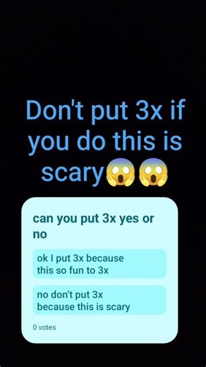 don't put 3x because this is say help me