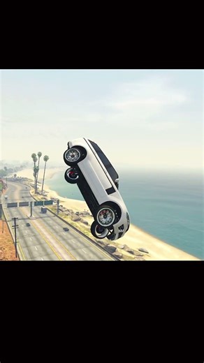 GTA V car flying 🪽 #gta