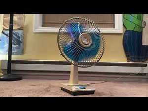 Galaxy (Lasko/Sanyo) 12" Table Fan Model 3150 (First Generation)