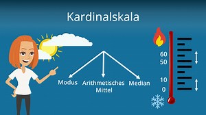 Kardinalskala: Definition und konkrete Beispiele