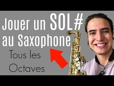 How to play a G sharp on the saxophone?