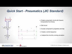 How to Pneumatics (JIC Standard) Automation Studio™ - Quick Start Guide