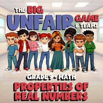 Properties of Real Numbers  BIG UNFAIR GAME G9 Math Review