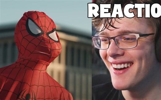 老外观看失败的man油管官方预告恶搞视频 spooder man