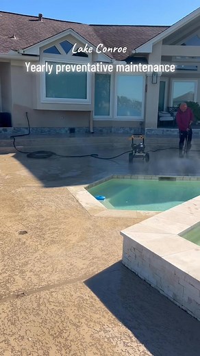 Keep your pool deck looking fresh! 🌊✨ Our yearly Spray Deck maintenance keeps it beautiful lasting longer. Need a repaint, texture touch-up, or want to cover that ugly pea gravel? We’ve got you! 📞 FREE estimate: 346-714-5806 Serving Houston • Beaumont • College Station • Brenham • Pearland • Montgomery #SprayDeck #PoolDeck #DeckRestoration #ConcreteCoating #HoustonTX #BeaumontTX #CollegeStationTX #BrenhamTX #PearlandTX #MontgomeryTX #BackyardRenovation #FreeEstimate | Premium Decks