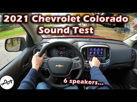 2021 Chevrolet Colorado – 6-speaker Sound System Review