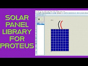 How to add Solar panel Library for proteus / Proteus tutorial / ‪@EInfotainment‬