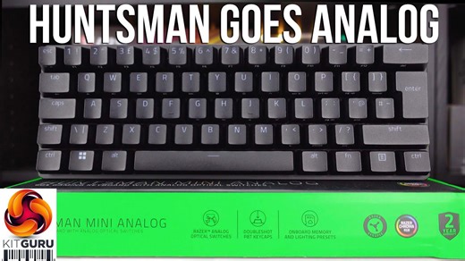 Razer Huntsman Mini Analog Keyboard review