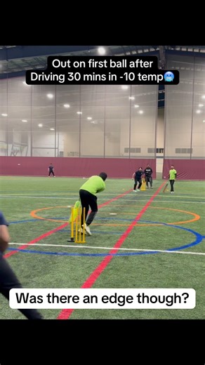 Was there a sound of edge? #360cricket_canada #BBL #cricketcanada #teamindia #indvsnz