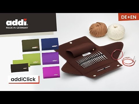 addiClick ❤️ austauschbare Strick- und Häkelnadeln | Interchangeable needles
