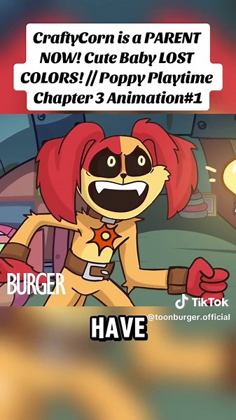 CraftyCorn: Finding Lost Colors for Cute Baby | Poppy Playtime Chapter 3 Animation