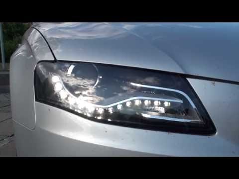 Change/Remove headlights on a Audi A4 b8