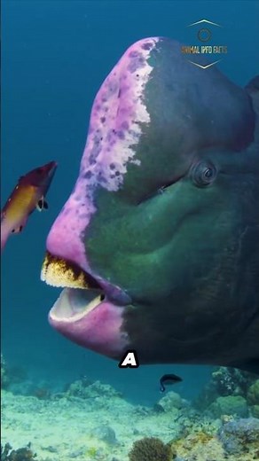 Bumphead Parrotfish | This fish eats coral and saves the reef!