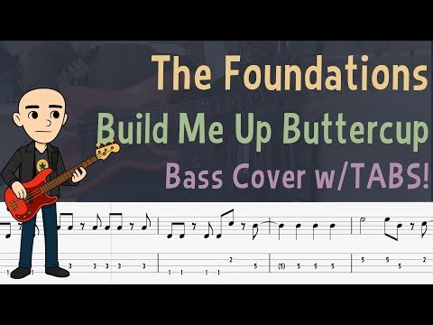 The Foundations - Build Me Up Buttercup | Bass Cover with TABS!