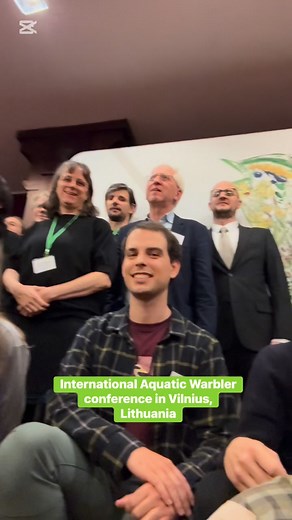 Today we are concluding a three-day conference dedicated to the Aquatic Warbler. The leading experts in the field came together to discuss the latest conservation efforts, new research findings, and future strategies for protecting this remarkable species. It’s such a great feeling to meet the Aquatic Warbler family 🌱 Baltijos Aplinkos Forumas #LIFEprogramme #LifeMagniducatusacrola #VilniusGreenCapital | Aquatic Warbler