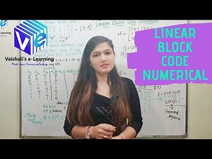 L 10 | Linear Block Code Question | Information Theory & Coding | Digital Communication | Vaishali