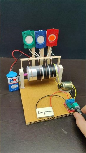 Colour Changing Light #sciencproject #science #scienceexhibition #rgb #light #led #simpleproject