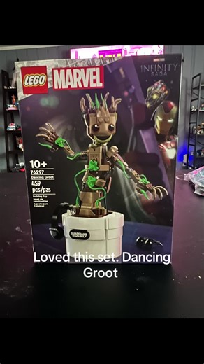 Dancing Groot LEGO Set - A Fun Build Experience