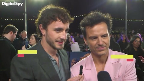 Andrew Scott, Paul Mescal & Claire Foy at All of Us Strangers UK Premiere