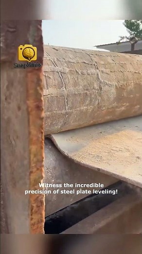 Steel Plate Leveling Process Explained!