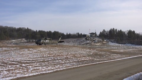 Blackhawk Helicopter Door Gunner • U.S. Army