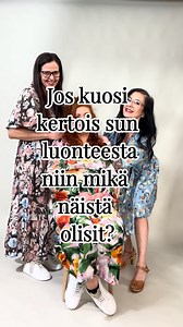 67K views · 191 reactions | Jos sä olisit kukkakuosi, niin olisitko 1, 2, 3 vai 4?  #kuosirakkkaus #kukkakuosit #vastuullinenmuoti #versonpuoti #naistenvaatteet | Versonpuoti | Facebook