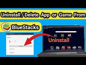 How to Uninstall APP in computer/ Delete App or Games from BlueStacks 5 | Remove APK BlueStacks 5