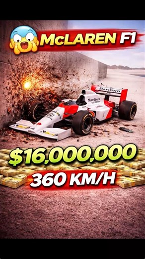 Extreme F1 Crash Test at 360 KM/H 😱 #shorts