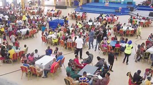 7.5K views · 452 reactions | Apostle Johnson & Dr. Lizzy Suleman Free Food  Restaurant Still Continues Febuary 7th, 2026. | CelebrationTV | Facebook